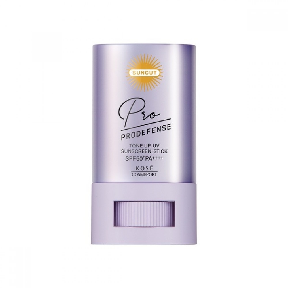 Kose Suncut Prodefense Tone Up UV Sunscreen Stick SPF50+ PA++++